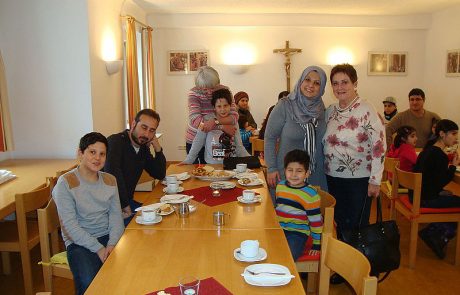 Café mit Asylwerbern Café mit Asylwerbern