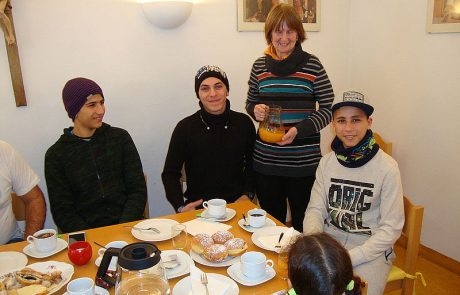 Cafe mit Asylwerbern Café mit Asylwerbern